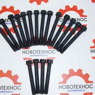 Комплект болтов для головки блока цилиндров (ГБЦ) ZH4100 ZHAZG1 ZHBG 14-A подходит для китайских фронтальных погрузчиков марок: Fukai ZL 926, Fukai ZL 920, SZM 920, HZM 920, Bull SL 920, CTK S920, Yugong ZL20, Laigong ZL20, Neo S200, Neo 200, Viking ZL20-M, Frontal, AMUR, ALTAY, FORWARD.