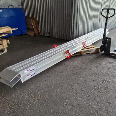 Аппарели алюминиевые для погрузки техники 5 метров 