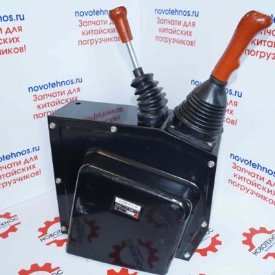 Джойстик механический для погрузчика в сборе с гидрораспределителем 3-х контурный для китайских фронтальных погрузчиков ZL20, ZL30 марок: Fukai, SZM, HZM, Bull SL, CTK S, Yigong, Laigong, Neo S, Neo, Viking, Frontal, AMUR, ALTAY, FORWARD, Shanline, Atlant, Grizzly, GR2L/GR2S, Сибиряк 3000 и их аналогов.