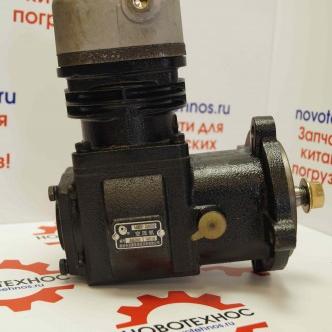 Компрессор воздушный для двигателя Yuchai YCD4J22T -115 с водяным охлаждением для китайских фронтальных погрузчиков ZL30 марок: Shanlin ZL30, Yigong ZL30, Amur DK630, Atlant 300L, Grizzly GR2L/GR2S, First Loader ZL930, Fukai ZL930, Laigong ZL30, NEO S/L300, SZM 930, HZM 930,VIKING ZL30-S, CTK S930, BULL SL930 и их аналогов.