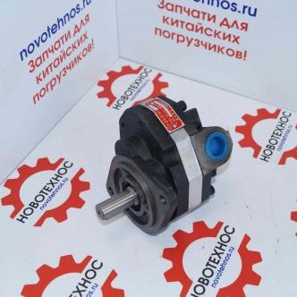 Насос гидравлический CBFC18 на фронтальный погрузчик ZL30 на модели Fukai SZM HZM Bull SL CTK Yigong Laigong Neo Viking Frontal Shanlin AMUR ALTAY FORWARD Atlant Grizzly Сибиряк Rongwei Runmax Boulder RedStar Molot Titan