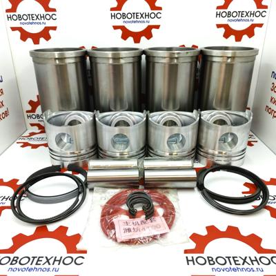 Поршневая группа Weichai ZH4102 56kWt для китайских фронтальных погрузчиков с двигателем Weichai марок: Fukai ZL 926, Fukai ZL 920, SZM 920, HZM 920, Bull SL 920, CTK S920, Yigong ZL20, Laigong ZL20, Neo S200, Neo 200, Viking ZL20-M, Frontal, AMUR, ALTAY, FORWARD и их аналогов. 