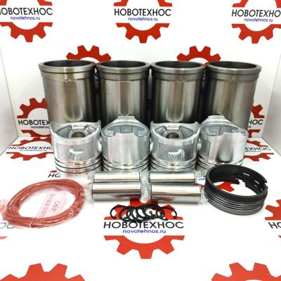 Поршневая группа YN27GBZ для китайских фронтальных погрузчиков ZL20/926 с двигателем YUNNEI YN27/YN27GZB марок: Bull180, Rongwei, Runmax, Amur DK620, Boulder WL20H, Runmax: 760 E, 670 E, 770 E.