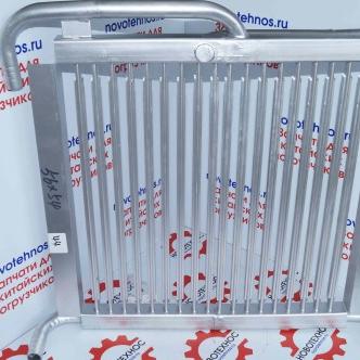 Радиатор масляный ZL20 4 выхода на фронтальные погрузчики ZL 20 на модели Fukai SZM HZM Bull SL CTK Yigong Laigong Neo Viking Frontal Shanlin AMUR ALTAY FORWARD Atlant Grizzly Сибиряк Rongwei Runmax Boulder RedStar Molot Titan 