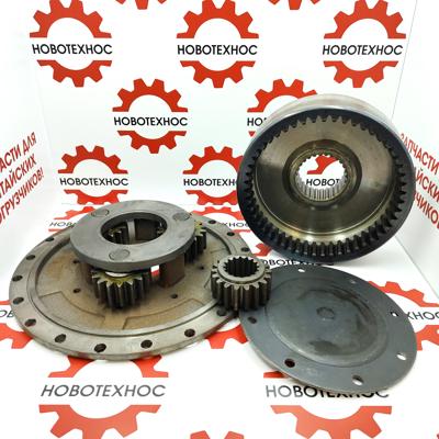 Бортовой редуктор в сборе для фронтальных погрузчиков ZL30 51x28 шлицов