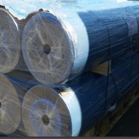 Упаковочная бумага креппированная с антикоррозионным покрытием (ингибитором) для цветного металла и ПЭ покрытием ширина 170 мм.