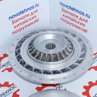 Турбина гидротрансформатора (ГТР) подходит для китайских фронтальных погрузчиков ZL20 с автоматической коробкой передач (АКПП) марок: Shanlin ZL20, Fukai ZL 926, Fukai ZL 920, SZM 920, HZM 920, Bull SL 920, CTK S920, Yugong ZL20, Laigong ZL20, Neo S200, Neo 200, Viking ZL20-M, Frontal, AMUR, ALTAY, FORWARD и их аналогов