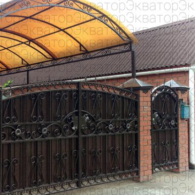 Кованые ворота