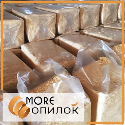 Опилки, Стружка (хвойные) - в брикетах (опт от производителя) - подстилка для с/х предприятий с ДОСТАВКОЙ в ваш регион.