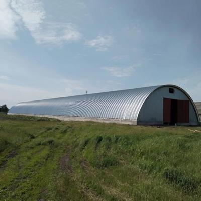 бескаркасные ангары