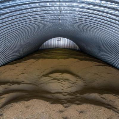 бескаркасные ангары