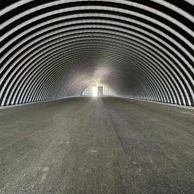 бескаркасные ангары