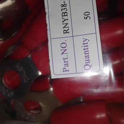 38 тенге. Наконечник изолированный кольцевой RNYB 38-10L  160A