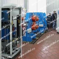 Дисковая тормозная система шахтной подъемной машины 