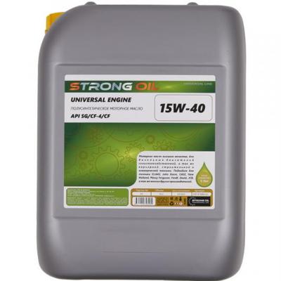 STRONG OIL UNIVERSAL ENGINE 15W-40 API CF-4/CF/SG ACEA E7 Полусинтетическое моторное масло для спецтехники