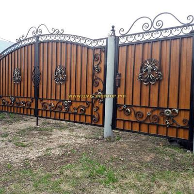 Кованые ворота