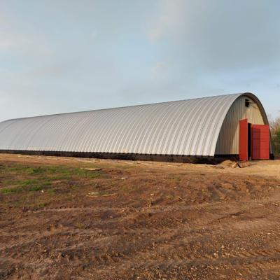 бескаркасные ангары