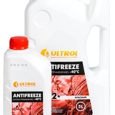 АНТИФРИЗ ULTROL G12+ красный -40