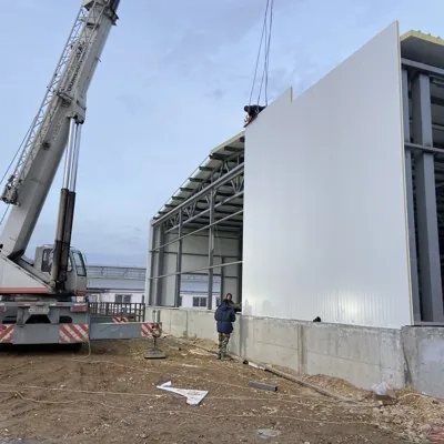 Монтаж сэндвич-панелей под ключ! 🏗️