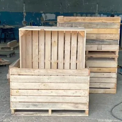 Изготовление поддонов, деревянных ящиков для овощей.