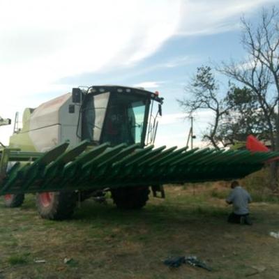 Приспособление для уборки подсолнечника на комбайн КЛААС