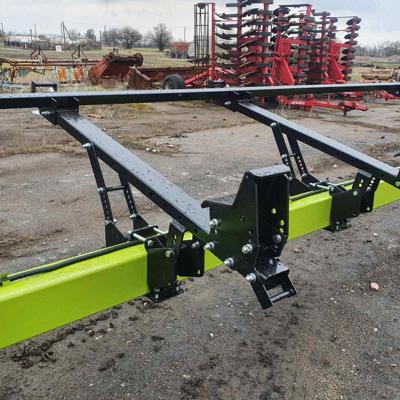 Тележка транспортная одноосная для перевозки жаток 