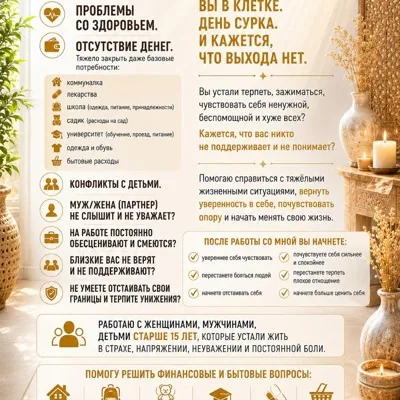 помогаю убирать страхи, обиды и внутрение запреты