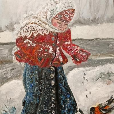 Картины написаны масл...