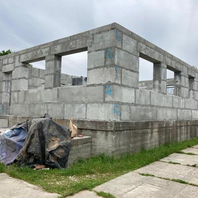 Домокомплект из полистиролбетона панели крупноформатные паз-гребень. 