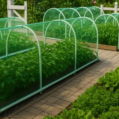 Сетка от птиц 2х10м зеленая, ячейка 7х7мм