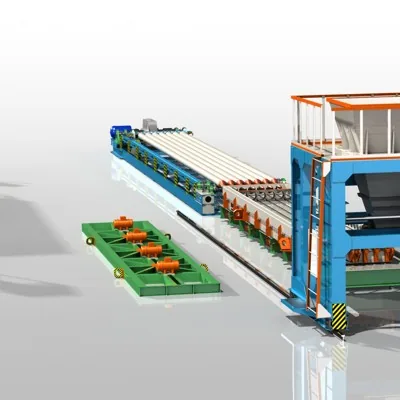 Линия по производству пустотных плит ПК