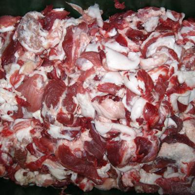 Тримминг свиной головной, корпусной 80/20. Свиная разделка. 