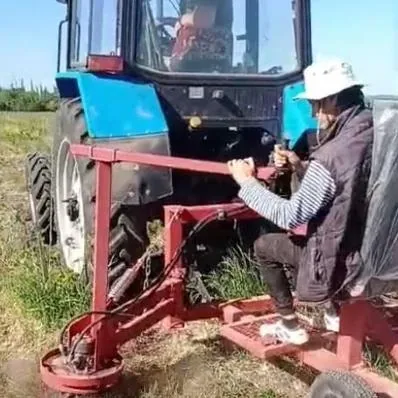 Фреза приствольная гидравлическая