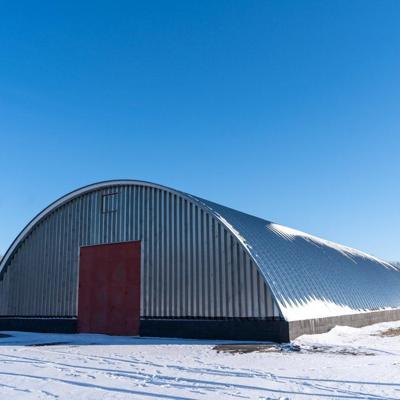 бескаркасные ангары