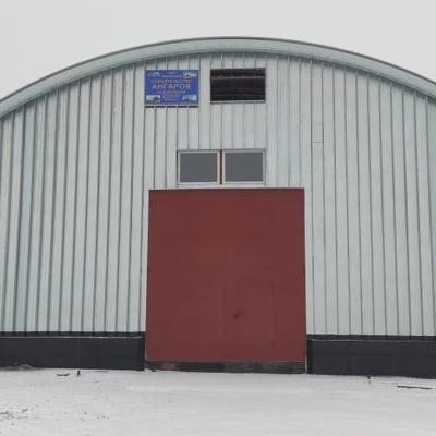 бескаркасные ангары