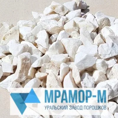 Мраморный щебень 