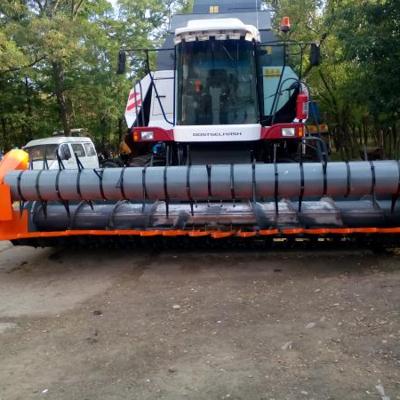 Приспособление для уборки подсолнечника на комбайн АКРОС